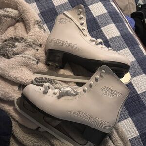 Women's White Ice Skates